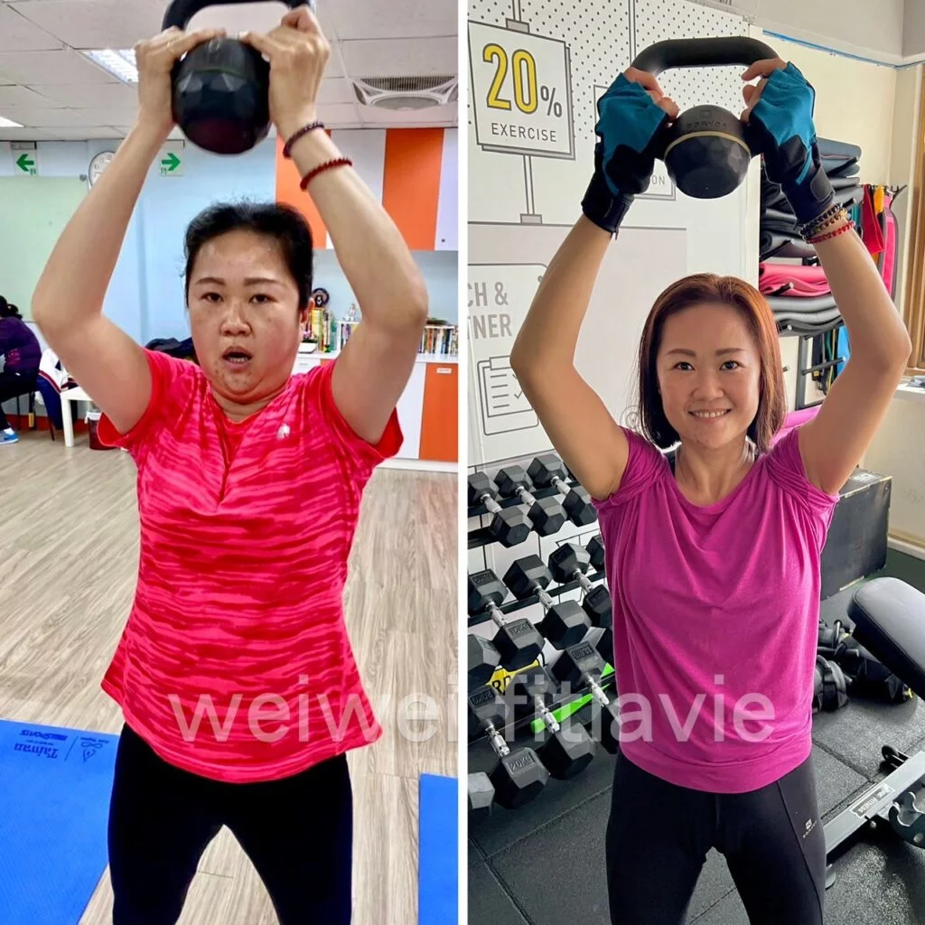成功減重從大嬸變回美魔女，逆齡很要腰瘦